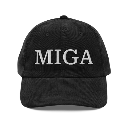 MIGA Corduroy Cap – کلاه میگا - Make IRAN Great Again