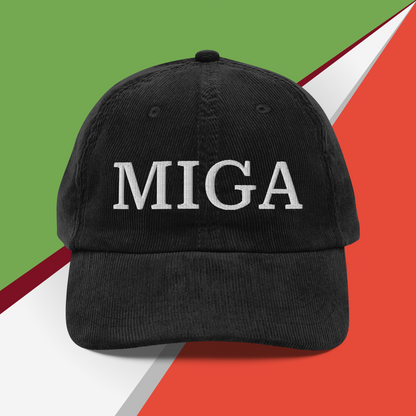 MIGA Corduroy Cap – کلاه میگا - Make IRAN Great Again