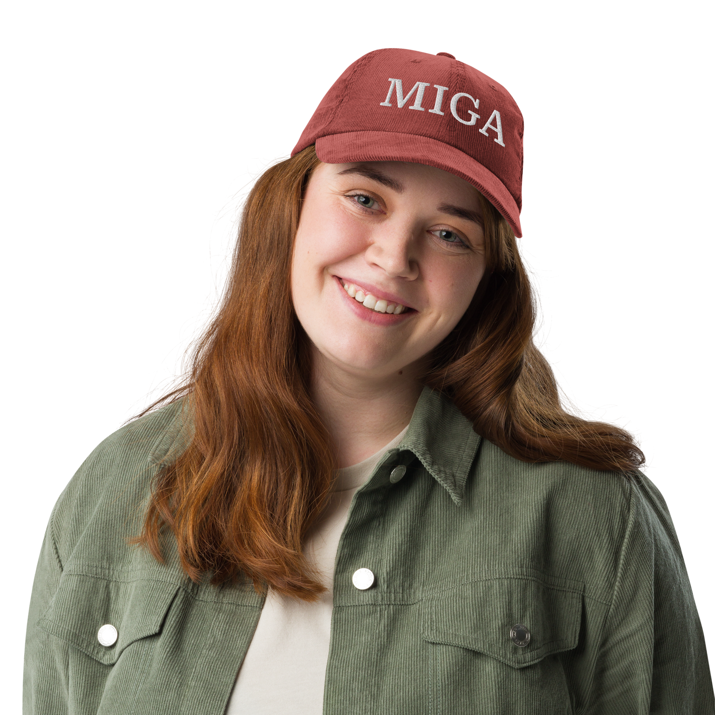 MIGA Corduroy Cap – کلاه میگا - Make IRAN Great Again