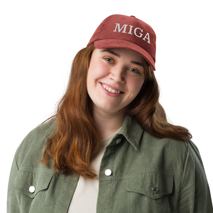 MIGA Corduroy Cap – کلاه میگا - Make IRAN Great Again