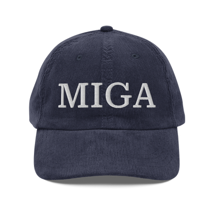 MIGA Corduroy Cap – کلاه میگا - Make IRAN Great Again