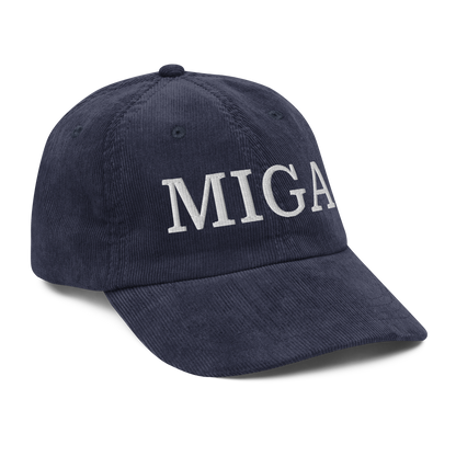 MIGA Corduroy Cap – کلاه میگا - Make IRAN Great Again