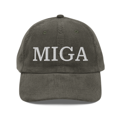 MIGA Corduroy Cap – کلاه میگا - Make IRAN Great Again